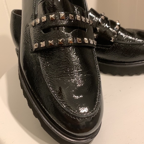 Paul Green Ladies Patented Leather Loafers UK 5.5/US 8 - Picture 3 of 8